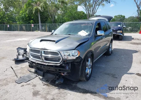 2011 Dodge Durango Citadel из США, поврежденный, VIN 1D4SD5GT1BC663950